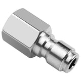 NPT 3/8 Inch Male and Female Quick Connector Kit Pressure Washer Adapter Set and 1 Pieces NPT 3/8 Inch Pressure Washers Quick Co