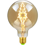 Antique LED bulbs Creative Soft light christmas tree 110V 220V Decorative Spherical warm light Personalized retro lamp E27 4W