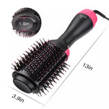 3 In 1 Hair Blower Brush Escova Secadora One Step Hair Curler Hot Air Brush Hair Straightener Comb Curling Styling Tools