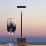 LED Bar Table Lamps Modern Restaurant Dinner Stand Light Fixtures Chargeable Portable Battery Desk Lamp Dining Room Home Decor