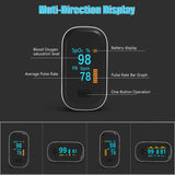 OLED Finger Oximeter Blood Oxygen Portable Finger Pulse Oximeter  Spo2 Pulse Oximeter Saturation Meter Heart Rate Monitor
