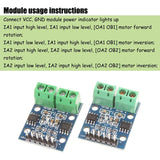5Pcs L9110S 2 Channels DC Stepper Motor Dual Motor Driver Module Controller Board For Arduino