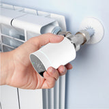 Tuya Zigbee TRV Thermostatic Valve LED Display Screen Intelligent Life Temperature Controller Radiator Thermostat Temperature
