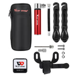 Bicycle Tire Repair Tools Kit Riding Cycling Equipment with Cycling Tyre Pump Patch Lever Needle