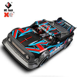 WLtoys 104072 RTR 1/10 2.4G 4WD 60km/h Brushless RC Car Drift On-Road Metal Chassis LED Light Vehicles Model Off-Road Climbing