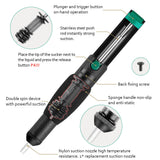 60W 110V 220V Electric Soldering Iron Kit Adjustable Temperature Soldering Station Iron Stand Desoldeirng Pump Welding Tools