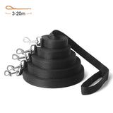 Pet Dog leash nylon leashes for small big dog bulldog pitbull chihuahua training long leash dog supplies 3M 6M 10M 15M 20M