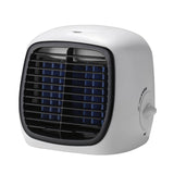 USB Desk Mini Fan Portable Air Cooler Fan Air Conditioner Desktop Air Cooling Fan Humidifier Purifier for Home Office
