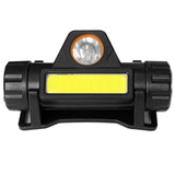 Outdoor Camping Portable Mini LED Headlamp USB Charging Fishing Headlights Flashlight Head Lamp Torch Waterproof