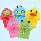 1pcs Cartoon Animal Style Waterproof Kids Raincoat For children Rain Coat Rainwear Rainsuit Student Animal Style Raincoat