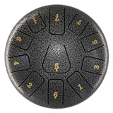 8 Inch 11 Tones Steel Tongue Drum with 1 Pair Mallets Storage Drum Bag Percussion Musical Instruments Hand Pan Drum