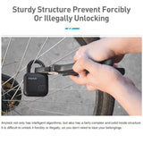 Smart Fingerprint Padlock IP65 Water &amp; Dust Proof Intelligent Lock Anti-Theft Keyless Electronic Lock For Cabinet Backpack Bike