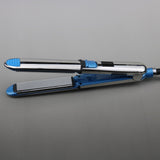 Max 750F Pro titanium floating plate flat iron hair straightener professional fast electric hair straightening metal housing