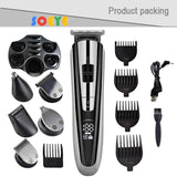 Barber hair clipper multifunctional electric trimmer shaver for men's razor nose hair trimmer cordless haircut Electric Razor 5
