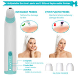 WiFi Visual Blackhead Remover Vacuum with Camera 30X HD Visible Facial Pore Cleaner Acne Extractor Probes Suction for Women Men