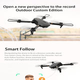 2021 New V4 Rc Drone 4k HD Wide Angle Camera 1080P WiFi Fpv Drone Dual Camera Quadcopter Real-time Transmission Helicopter Toys