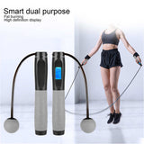 Intelligent Digital Counting Sports Rope Adult Adjustable Fitness Exercise Jumping Rope Massager Tools Health Care