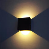 1pc LED Wall Lamp 6W Aluminum AC85-265V Wall-mounted Aisle Corridor Staircase For Bedroom Porch Decoration Bedside Wall Lamp