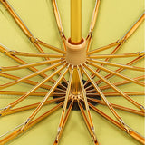 Vintage Umbrella 16 Bone Light Aluminum Alloy Rainy Solid Folding Windproof Large Umbrella Men Rain Women Gift Parasol