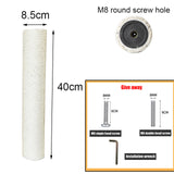 PVC Cat Scratching Post for Cat Tree DIY Cat Climbing Frame Replacement Post Sisal Rope Entangle Kitten Toy Scratch Furniture