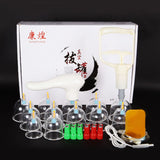12 Cans Electric cupping vacuum machine Chinese Medicine Acupuncture points Therapy Gua sha Vacuum Cupping Massage Suction Cups