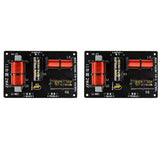 2Pcs 350W 2 Ways Crossover Audio Board Tweeter Bass Speaker Frequency Divider for 4-8Ohm DIY Speaker Filter 2800HZ