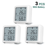 Tuya WIFI Temperature and Humidity Sensor Indoor Hygrometer Thermometer Detector Support Alexa Google Home smart life