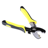 8 inch Electrical Cable Stripper Wire Stripper Cable Cutter Multi Tool Wire Cutting Scissor Stripping Pliers 9-14mm Hand Tool