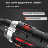 12V Multifunctional Rotary Electric Drill cordless impact drill High-power brushless impact drill screwdriver drill Power Tools