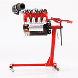 Simulated Portable Tool Rotary 360 Degree Flip Frame Accessories Repair Bracket Mini Universal Lightweight V8 Motor Engine Stand