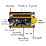 DIY Spot Welder Set Spot Welding Machine Control Board for 0.1-0.2mm Nickel Sheet Hydride 18650 Lithium Battery Welding