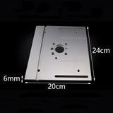 Router Table Insert Plate For Woodworking Benches Table Saw With Miter Gauge Guide Aluminium Profile Fence Sliding Brackets