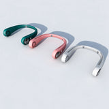 Mini Hand Free Neck Fan,Wearable USB Portable Lazy Neckband Hanging Sport Halter Fan Air Cooler for Outdoor Travel