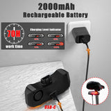 Bike Alarm Rear Tail Light With Turn Signal Wireless Waterproof Remote Control USB Bicycle Taillight Warning Brake Light