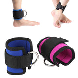 1PCS Ankle Straps Taekwondo Fitness Ankle Buckle D-ring Straps Weight-bearing Fitness Ankle Straps Stretching Sports Straps