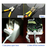 10Pcs/Lot Repair Cable DC Power Adapter Cable for  Air/Pro Power Adapter Charger Power Cable 45W 60W 85W