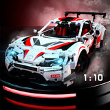 2586pcs City Technical 1:10 Drift Racing Car Building Blocks Moc Speed Supercar Vehicle Bricks Toy for Children Gifts
