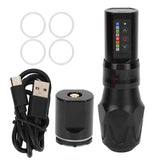 Cordless Tattoo Pen Machine Rechargeable Tattoo Pen Portable Cartridge Tattoo Machine Pen with RCA Replacement Head