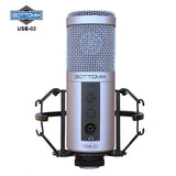 Gottomix USB-02	Condenser USB Microphone For Podcasting, Home Studio Recording, Field Recording And Voice Over