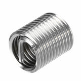 120pcs Screw Threaded Inserts Stainless Steel Fasteners Repair Tools Kit Coiled Wire Helical Screw Sleeves Set M6-M18 Insert Kit