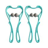 Cervical Spine Massager Manual Cervical Spine Massager Multifunctional Neck Double Ball Pressing Fitness Massage Equipment