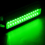 Underwater Boat Transom Light 42 LED Stainless Steel Under Water Pontoon Waterproof Lamp Marine Hardware Boat Yacht PTCS