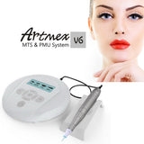 NEW Artmex V6 Digital Permanent Makeup Eyebrow Tattoo Machine Eyebrow Makeup Kits &amp;Lips Rotary Motor Tattoo Pen MTS PMU System