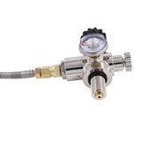 PCP Scuba Charging Valve Air Filling Station Refill Adapter 400Bar 6000Psi Gauge With M18X1.5 Or 7/8-14UNF Threads
