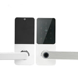 Smart Lock TTLock Bluetooth Fingerprint Password Handle Keyless Entry Bluetooth Lock Free APP IC Card For Home Office Hotel