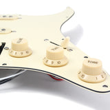 Prewired 3-ply Pickguard Scratchplate SSH for Fender ST Stratocaster Guitar Parts Accessories
