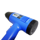1600W AC220 Digital Electric Hot Air Gun Temperature-controlled Building Hair dryer Heat gun Soldering Tools Adjustable+ Nozzle