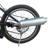 Installation System Motorcycle Bicycle Exhaust Pipe Spoke Bike Engine Sounds Turbo