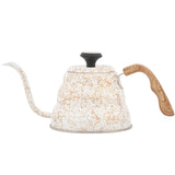 500ml New Coffee Kettle With Thermometer Stainless Steel 304 Painted European Style Gooseneck Kettle Heat Resistant Coffee Pot