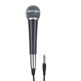 Home Wired Microphone High Fidelity Dynamic Microphone with 6.35mm Plug 50-18000Hz for Karaoke Singing TV Computer Speakers